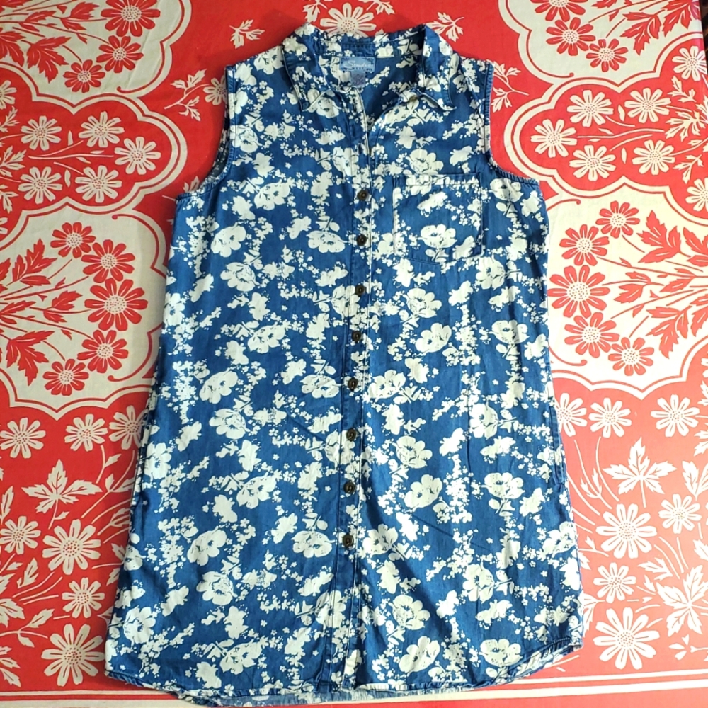 Vintage 90's Studio WEST Tunic Or Mini Dress